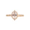 Vintage oval morganite engagement ring Tiffany