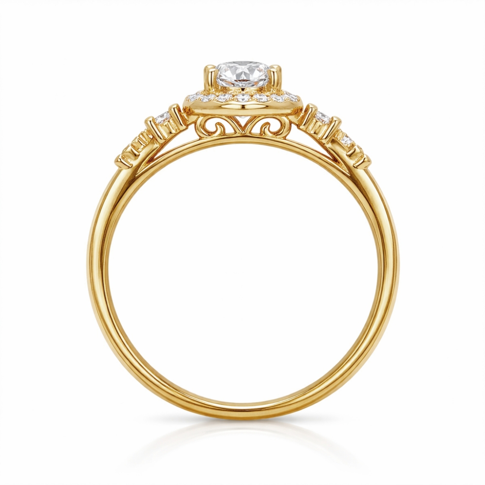 Astraea Marquise In Moss Agate - Image 3