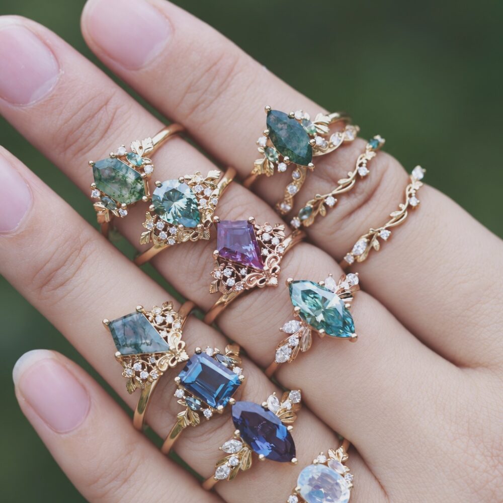 Secret Garden Rings
